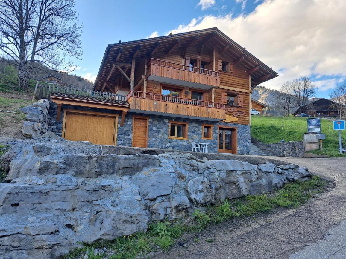 La Petite Anfiane Villa Le Grand-Bornand Luaran gambar